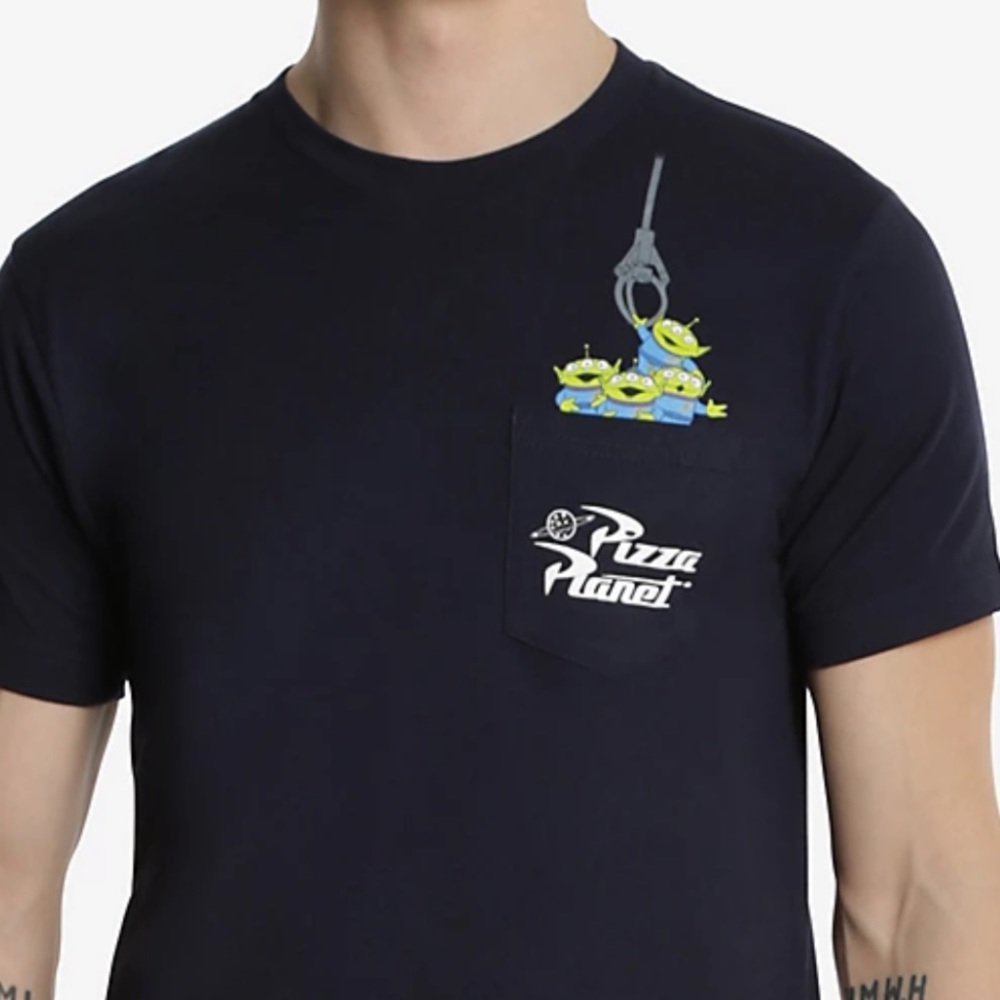 Toy Story aliens pocket tee